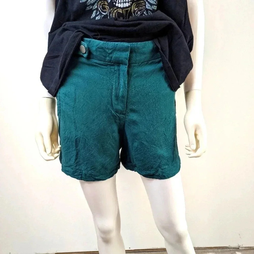 White House Black Market Linen Shorts 6